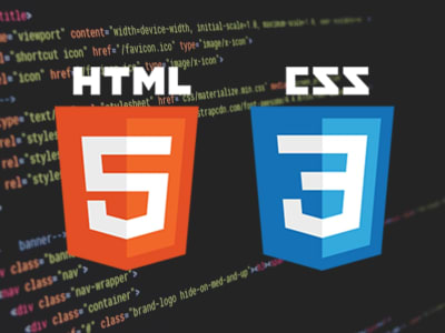 A responsive, beautiful website design using only HTML and CSS | Upwork