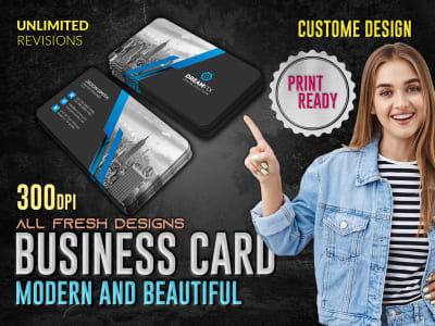 Business cards & stationery, letterhead design in 24 hours