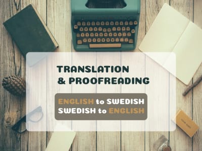 A customer-oriented translation service that excels in English and Swedish