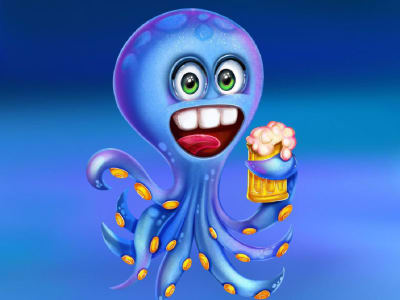 A completely original and custom-designed character or mascot design