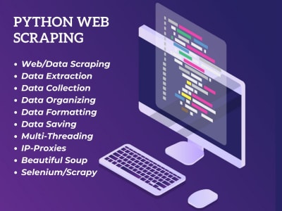 Web Scraping, Data Scraping(Text, Image,,) Scripts from Any Complex ...