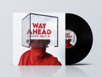 Unique 3D album cover art, song artwork for your song/album