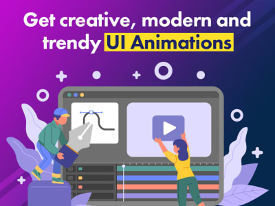 A creative ui animation,ux animation,ui ux animation | Upwork