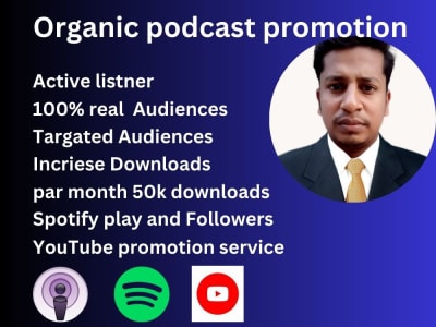 Podcast marketing  white audience and Advertising