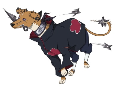 Professional illustrations in Manga/Anime style for your Pet