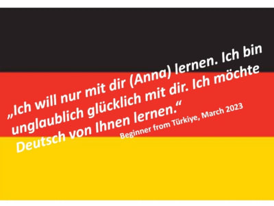 A solid start in learning to speak German