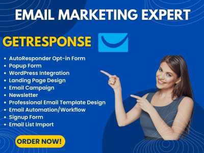 GetResponse Landing Page Design and Automation Setup