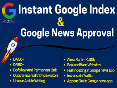 Instant Google News Approved Premium Dofollow Guest Post