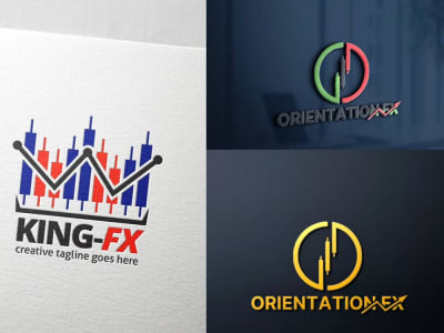 Letter FX logo design with creativity and professionality