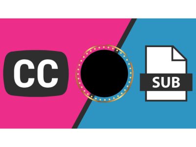 Subtitles or closed caption for your video