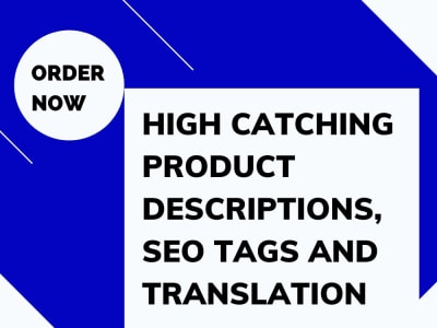 E-commerce products Review Article, Products description and Translation