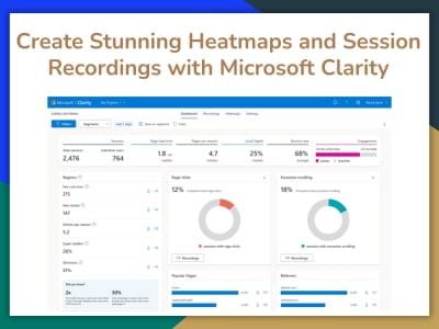 Microsoft Clarity - Free Heatmaps & Session Recordings