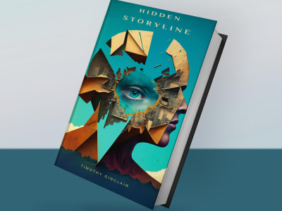 An artistic-styled ebook or book cover