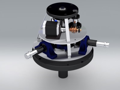 A 3D design of a Machine or any Mechanical design