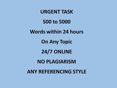 Research Proposal, Paper,Essay, Report & Literature Review Writing
