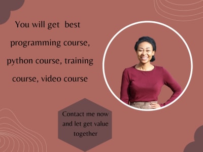 Best  programming course, python course, training course, video course