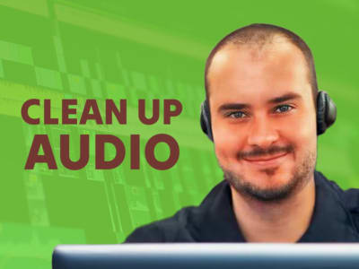Audio background noise removal