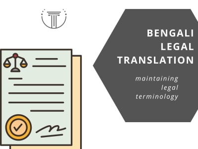 Legal Translation from English to Bengali and vice versa