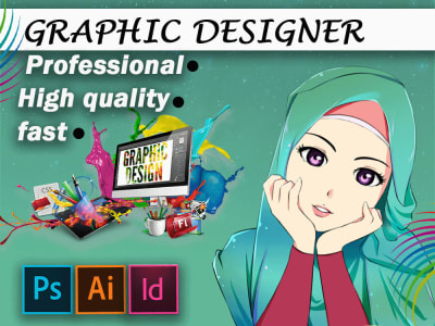 Graphic designer post logo flyer  banner and more.