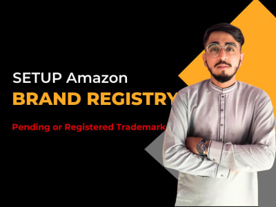 Amazon brand registry for your pending or registered trademark