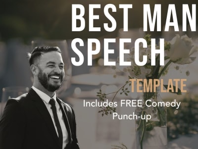 An Easy to Follow Best Man Speech Guide; Includes A Comedy Punch-up!
