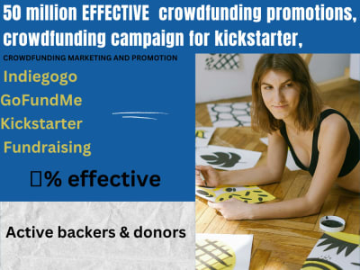 Crowdfunding campaign donors, crowdfunding backers, crowdfunding promotion