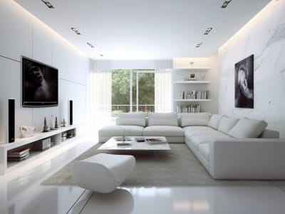 3d interior design -Kitchen,Dining,Office,Reception,Bedroom,Bathroom,Living