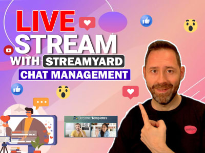 Streamyard Management Support for your live shows