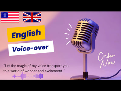 A high-quality female English voice-over-Indian English accent female voice