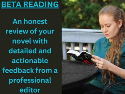 A professional Beta Read and Editorial Letter for your novel
