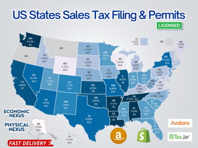Sales Tax returns for all US states by US CPA Expat