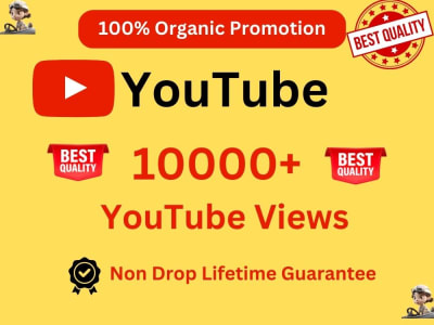 Organic YouTube Growth | Increase YouTube Views And YouTube Subscribers