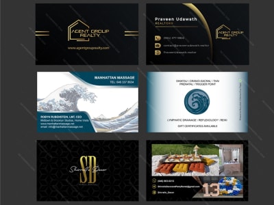 Professional, Minimalist & Luxury Business Card Design