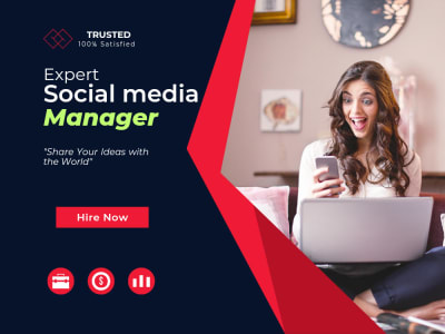 An expert Facebook Pinterest Tumblr social media manager for your business