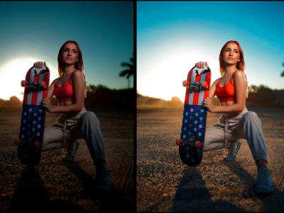 An amazing retouching and edit for your photo bulk