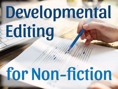 A copy and developmental edit of your nonfiction manuscript