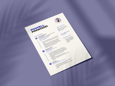 Eye-catching CV/Resume guaranteed to make an impact