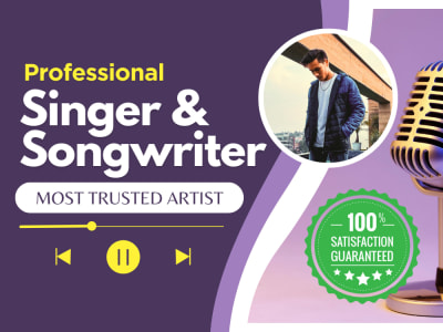 A custom song, write and produce rap song for you