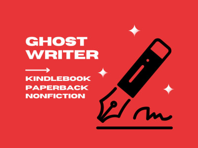 Ghostwrite your nonfiction book, kindle ebook, paperback by