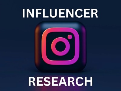 Influencer research for Instagram, Facebook, Twitter, TikTok, YouTube