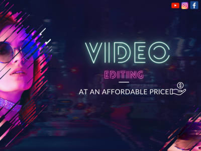 A basic edited video at an affordable price | Upwork