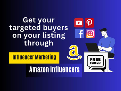 Amazon fba store promotion through influencer marketing