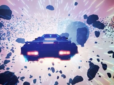 Outer space or galaxy animation for your music video and Streams