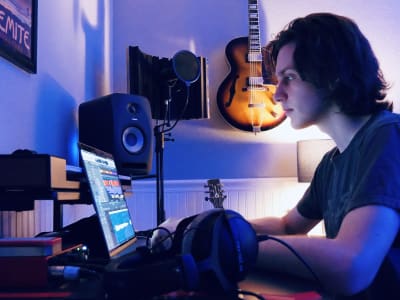 A fully edited, mixed, and mastered single