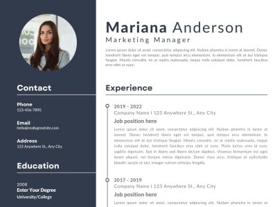 Create Your Professional Resume with Me