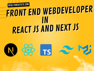 A React js Next js Website with All required Functionalities | Upwork