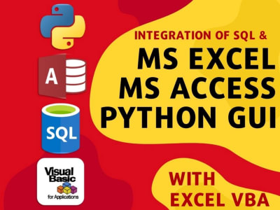 Data Extraction | Python Utility | Access, SQL Database | Excel VBA macro