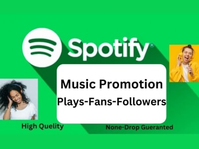 HQ Spotify Followers, Spotify Promotion | Grow Spotify Playlist
