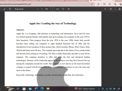 Case Study of Companies