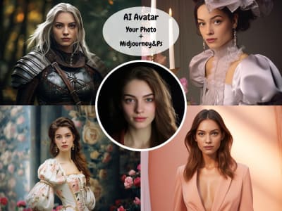 Customized photorealistic AI portraits for you